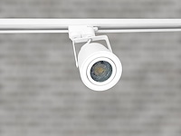 12 x railspot gu10 armatuur cilinder zand wit draaibaar - afbeelding 5 van  7