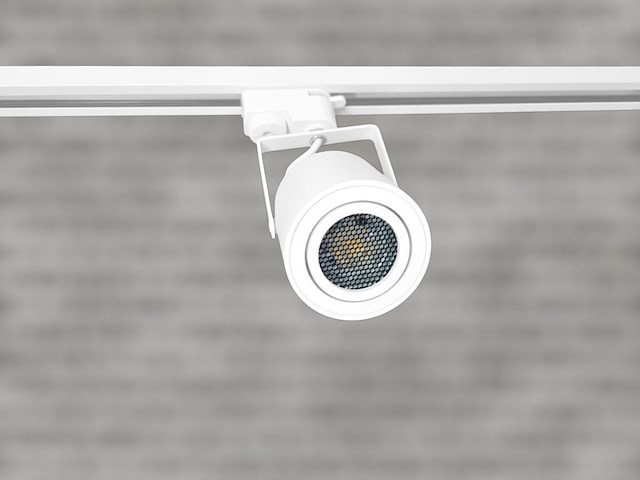 12 x railspot gu10 armatuur cilinder zand wit draaibaar - afbeelding 5 van  7