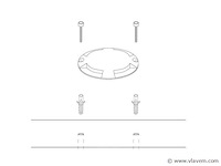 12 x solar 4 lichts led grond spot zwart - afbeelding 7 van  7