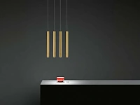 12 x solo tube slim design hanglamp goud