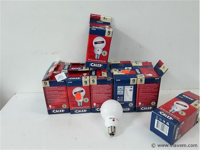 12 x spaarlamp e27 9w dag/nacht sensor - afbeelding 1 van  2