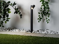 12 x staande tuinlamp 60cm gu10 fitting zwart draaibaar waterdicht - afbeelding 4 van  5