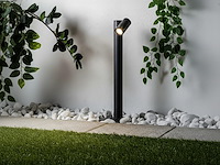 12 x staande tuinlamp 60cm gu10 fitting zwart draaibaar waterdicht - afbeelding 4 van  5
