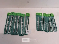 12 x steenboren 6 x 5mm + 6 x 8mm