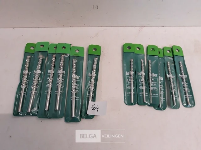 12 x steenboren 6 x 5mm + 6 x 8mm - afbeelding 2 van  3