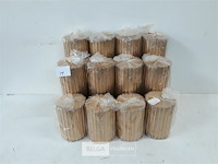 12 x stompkaarsen mix goud kleur 10-18-22 cm - afbeelding 1 van  3