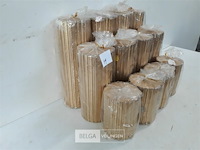 12 x stompkaarsen mix goud kleur 10-18-22 cm - afbeelding 3 van  3