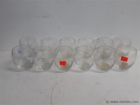 12 x t-lichtglas transparant 10 cm - afbeelding 1 van  2