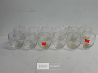 12 x t-lichtglas transparant 10 cm - afbeelding 1 van  3