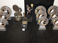 12 x tennistrofee - afbeelding 2 van  2