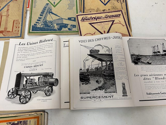 12 x tijdschrift : technique des traveaux - afbeelding 3 van  3