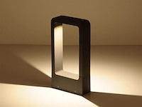 12 x tuinlamp 7w led 40 cm - 3500k warm wit (sla-01) - afbeelding 2 van  4