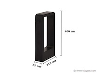 12 x tuinlamp 7w led 40 cm - 3500k warm wit (sla-01) - afbeelding 4 van  4