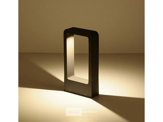 12 x tuinlamp 7w led 40 cm - 3500k warm wit (sla-01) - afbeelding 3 van  5