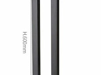 12 x tuinlamp 7w led 60 cm - 3500k warm wit (sla 01) - afbeelding 4 van  6