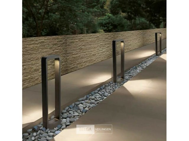 12 x tuinlamp 7w led 60 cm - 3500k warm wit (sla-01) - afbeelding 6 van  6