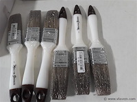 12 x verfborstel 25 mm pvc steel - afbeelding 2 van  2