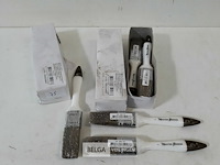 12 x verfborstel 30 mm pvc steel - afbeelding 2 van  3