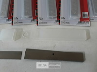 12 x vervangmes voor glaskrabber 10 stuks - afbeelding 3 van  3