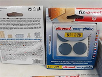 12 x vloerbeschermer easy-glider 28mm 8 stuks - afbeelding 2 van  2