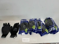 12 x werkhandschoen pu nr 10
