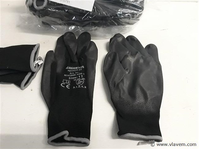 12 x werkhandschoenen maat 11 pu - afbeelding 2 van  2
