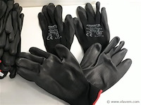 12 x werkhandschoenen maat 8 pu - afbeelding 2 van  2