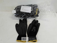 12 x werkhandschoenen pu coating maat 10 - afbeelding 1 van  3