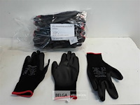 12 x werkhandschoenen pu coating maat 8 - afbeelding 1 van  3