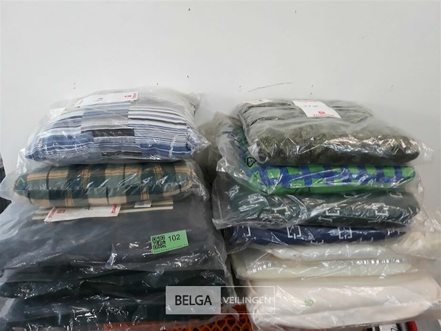 12 x zitkussen tuin mix kleuren en afmeting - afbeelding 2 van  3