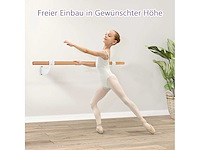 120 cm lange aan de muur gemonteerde balletstang - afbeelding 4 van  5