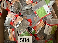 120 doosjes schroeven en bevestiging - afbeelding 2 van  3