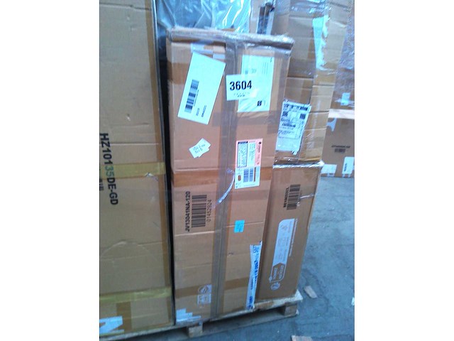 120-flessen wijnrek, 6-lags stapelbaar rek met massief houten frame - afbeelding 2 van  10