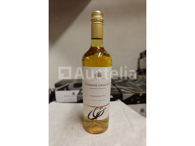 120 flessen witte wijn 75 cl - argentinië carmine granata chardonnay 2019 - afbeelding 4 van  4