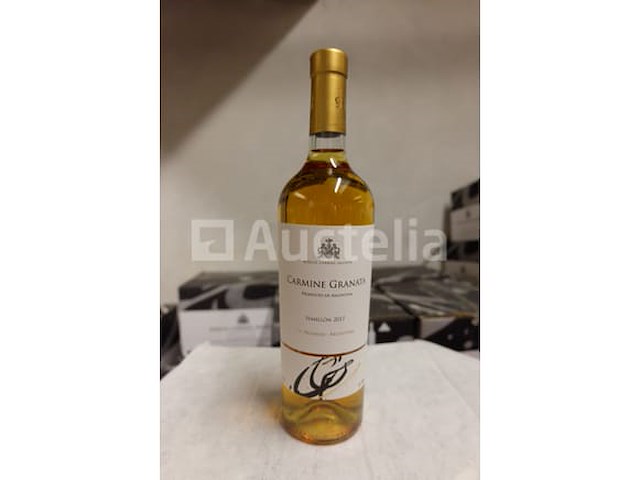 120 flessen witte wijn 75 cl - argentinië carmine granata semillon 2017 - afbeelding 4 van  4