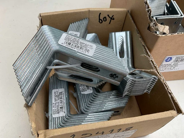 120 hoek verbinders deels inox - afbeelding 3 van  7