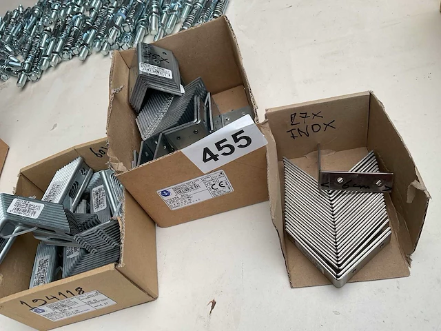 120 hoek verbinders deels inox - afbeelding 7 van  7