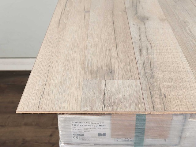 120 m2 laminaat plank - 1383 x 193 x 8 mm - afbeelding 2 van  2