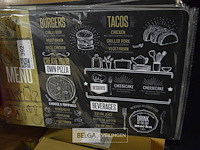 ±120 plastieken onderleggers - afbeelding 1 van  3