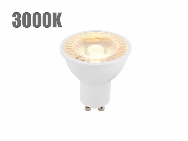120 x gu10 ledlampen met lens 3000k warm wit - afbeelding 1 van  7