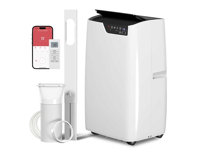 12.000 btu draagbare airconditioner, unit met koelmodi - afbeelding 1 van  5