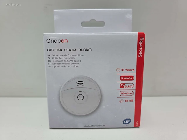 (1200x) optische rookmelder chacon 34234 - afbeelding 2 van  8