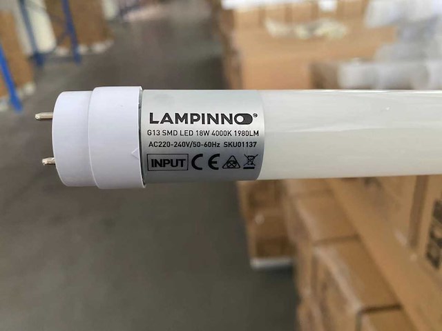 120cm 18w 6500k led tl buizen led g13 t8(25x) - afbeelding 3 van  5
