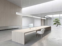 120cm linear hanglamp 40w led met 3 kleur licht (2x) - afbeelding 5 van  10