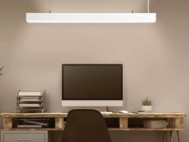 120cm linear hanglamp 40w led met 3 kleur licht (2x) - afbeelding 10 van  10