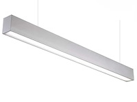 120cm linear hanglamp 40w led met 3 kleur licht (4x) - afbeelding 1 van  6