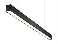 120cm linear hanglamp 40w led met 3 kleur licht (8x) - afbeelding 2 van  3