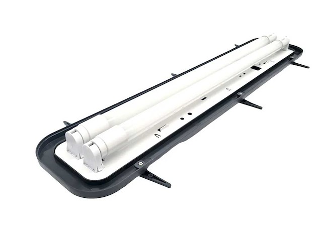 120cm pro dubbele led tl t8 armaturen ip65 met reflector (8x) - afbeelding 9 van  10