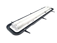 120cm pro dubbele led tl t8 armaturen ip65 met reflector(4x) - afbeelding 3 van  3