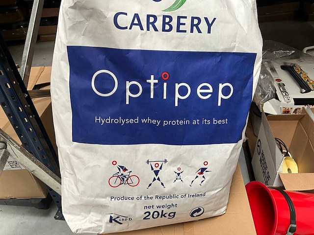 120kg carbery optipep whey protein - afbeelding 1 van  4